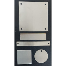 fastMARK Stainless Steel Blank Plates…