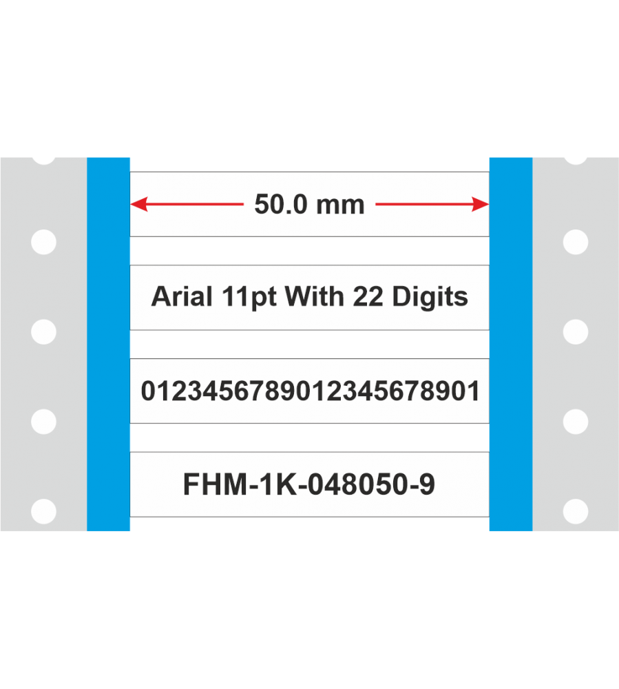 fastMARK MIL Heat Shrink Markers 4.8mm X 50mm