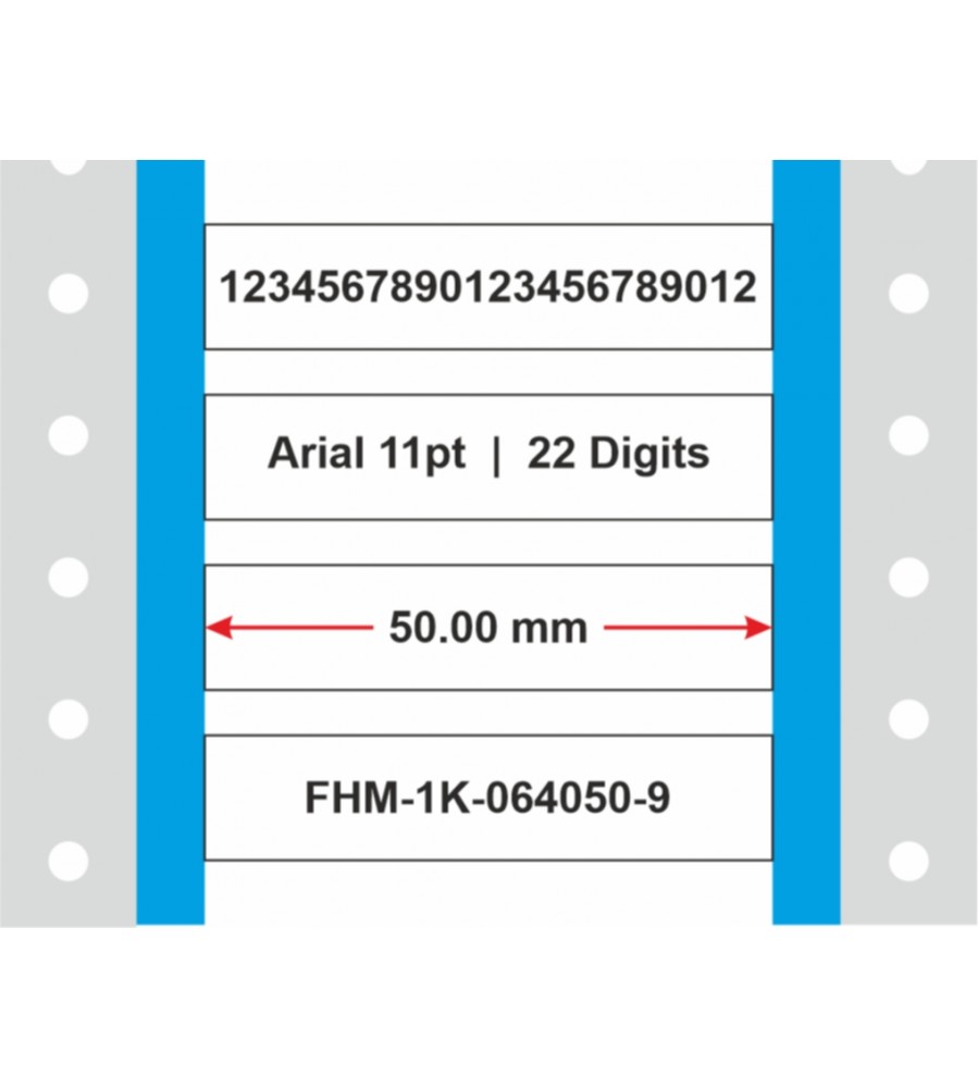 fastMARK MIL Heat Shrink Markers 6.4mm X 50mm
